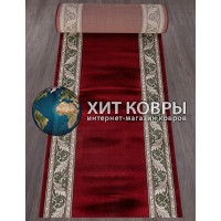 Кремлевская ковровая дорожка Runner Colizey 040 Красный-зеленый